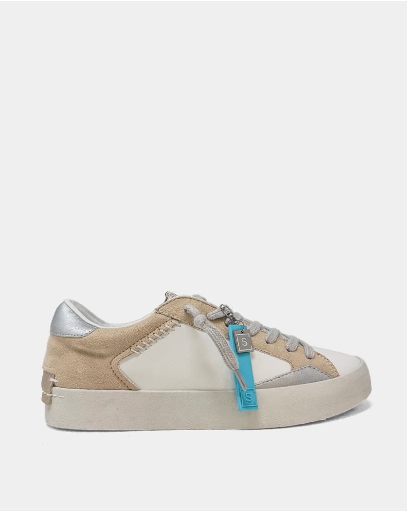 Ruby Sneaker - Beige Suede