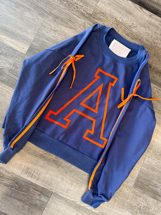 Auburn Graphic Sweatshirt - Navy