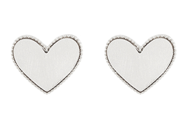 Heart Metal Earrings