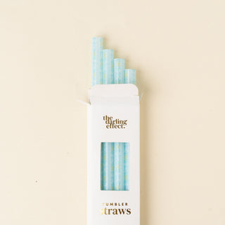 40 oz Tumbler Straw Set - Blue