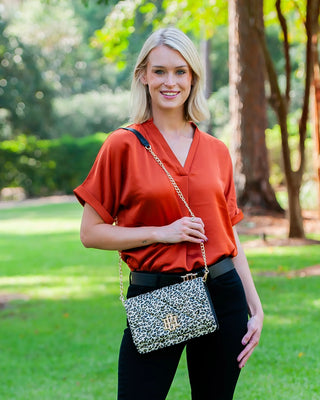 Bryn Clutch/Crossbody - Spotted LD