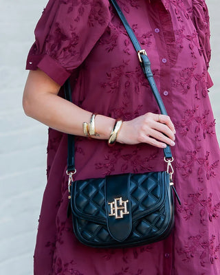 Griffin Crossbody Bag - Black DQ