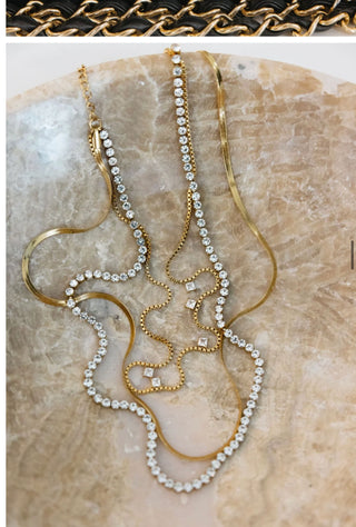 Leah Necklace - Gold