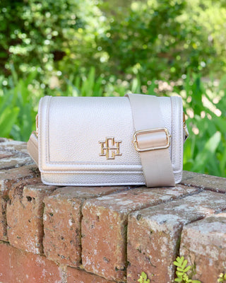 Maverick Crossbody with Pocket - Pearl PB