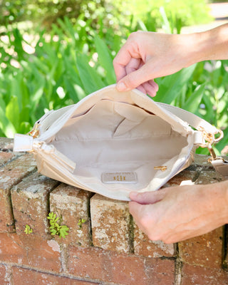 Paxton Crossbody With Pockets - Tan