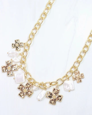 Pearson Cross Charm Necklace