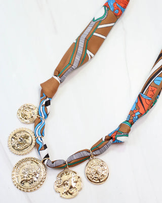 Sellers Scarf Charm Necklace