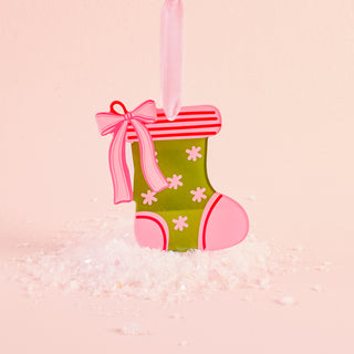 Holiday Tree Ornament Holiday Stocking